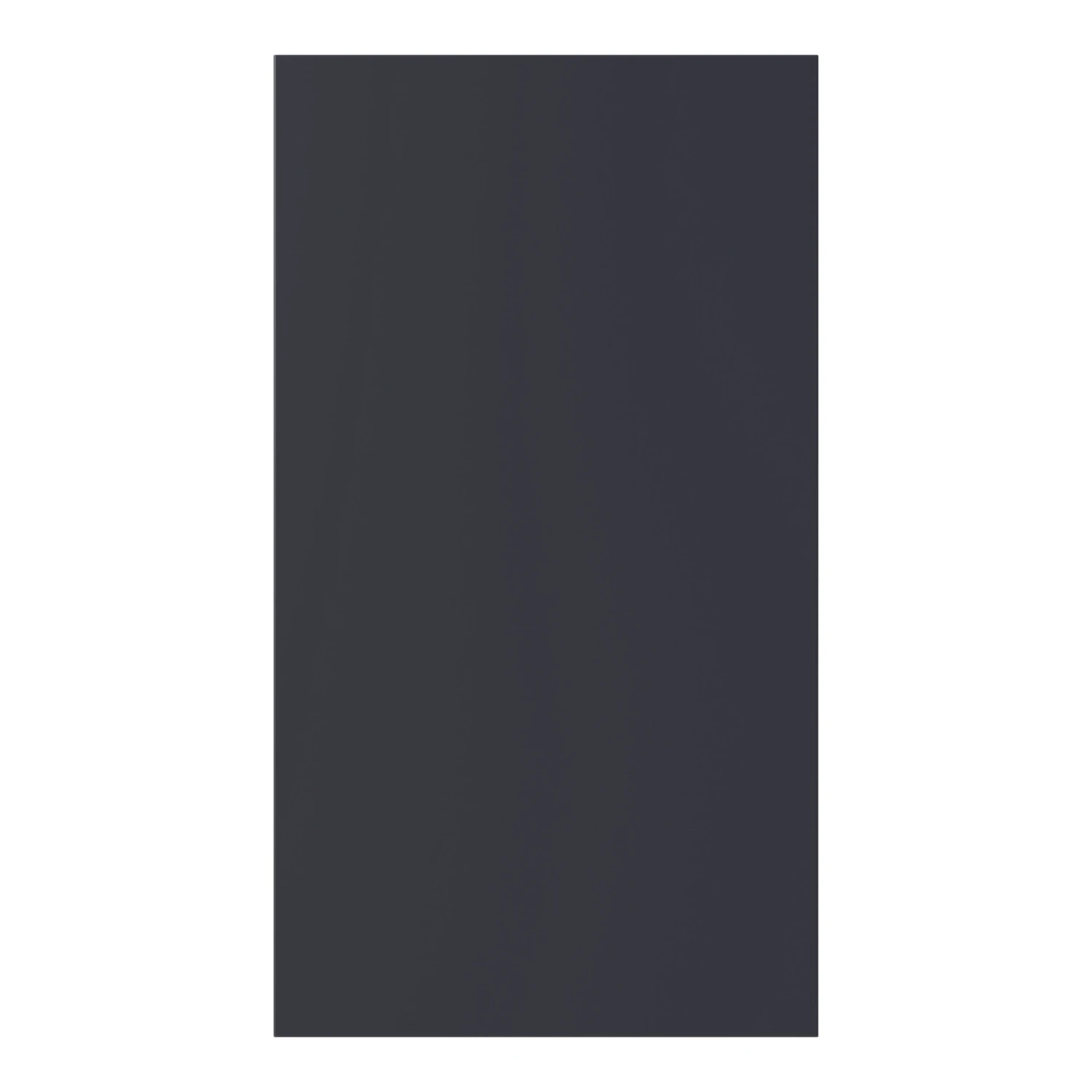 GoodHome Stevia Matt Blue Slab Highline Cabinet Door (W)400mm (H)715mm (T)18mm 1 GoodHome Stevia Matt Blue Slab Highline Cabinet Door (W)400mm (H)715mm (T)18mm