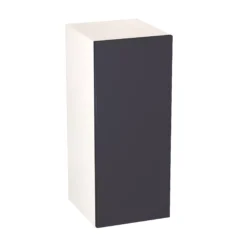 GoodHome Stevia Matt Blue Slab Wall Kitchen Cabinet (W)300mm (H)720mm