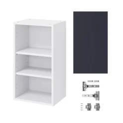 GoodHome Stevia Matt Blue Slab Wall Kitchen Cabinet (W)400mm (H)720mm 7 GoodHome Stevia Matt Blue Slab Wall Kitchen Cabinet (W)400mm (H)720mm -Goodhome goodhome stevia matt blue slab wall kitchen cabinet w 400mm h 720mm5059340702704 07c bq