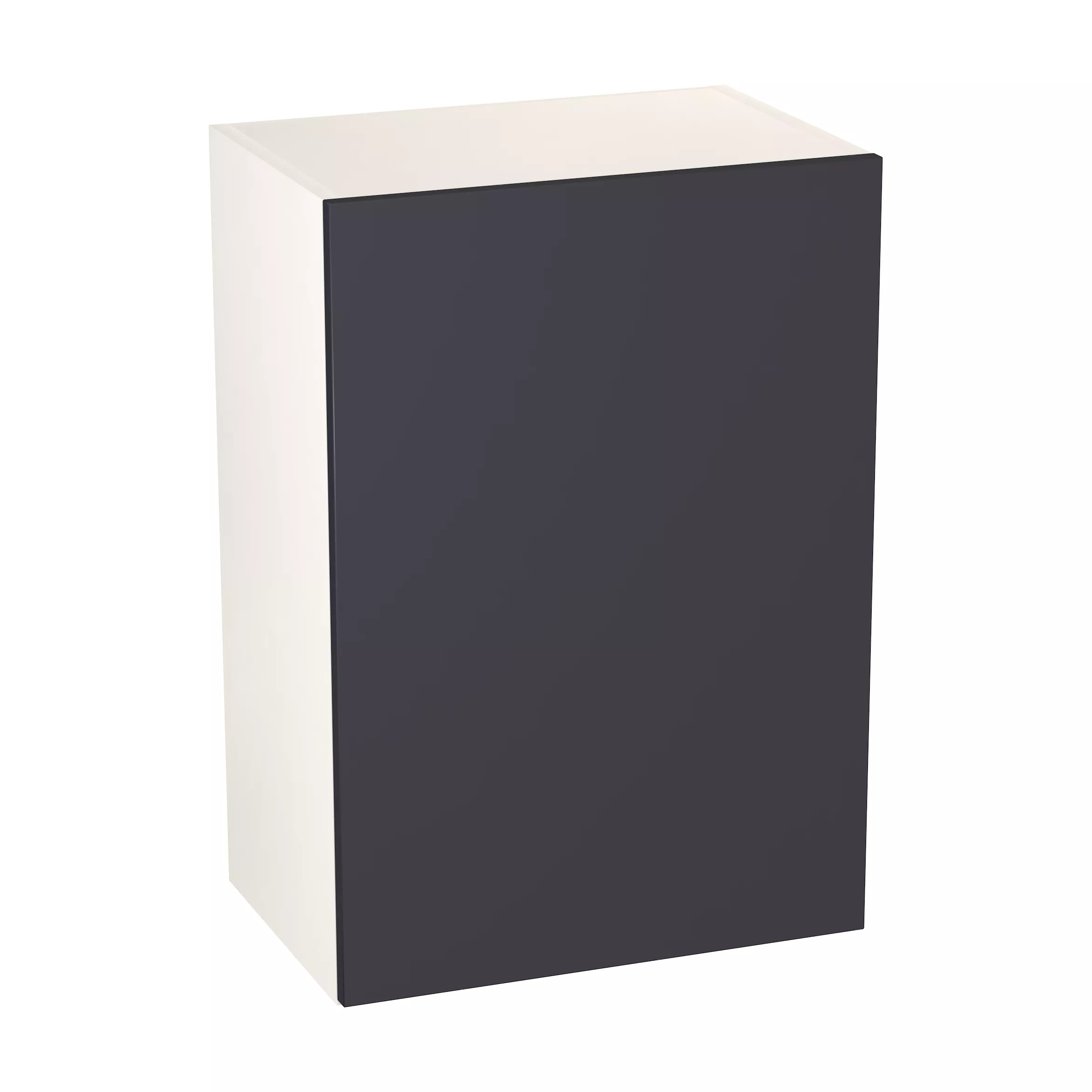 GoodHome Stevia Matt Blue Slab Wall Kitchen Cabinet (W)500mm (H)720mm 1 GoodHome Stevia Matt Blue Slab Wall Kitchen Cabinet (W)500mm (H)720mm