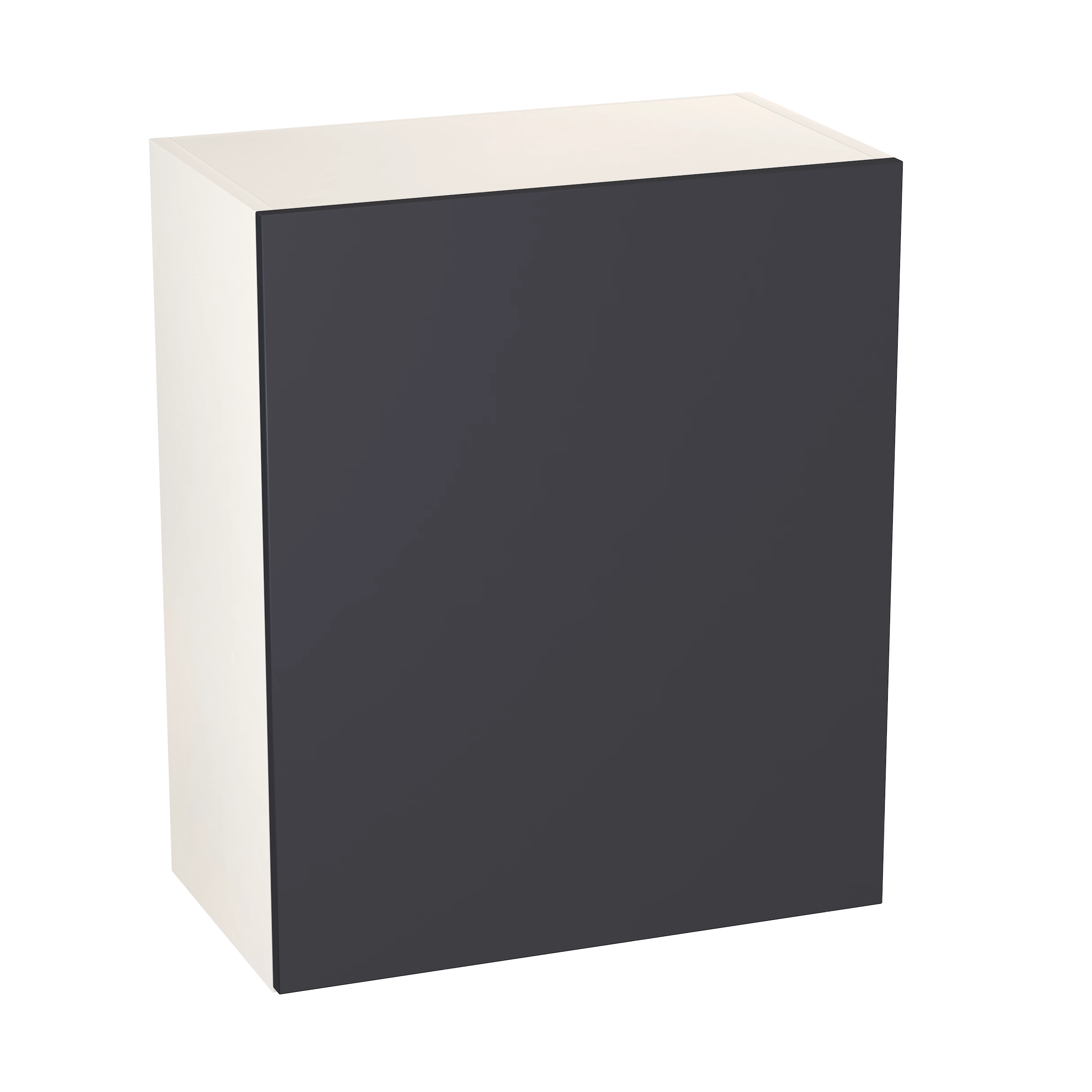 GoodHome Stevia Matt Blue Slab Wall Kitchen Cabinet (W)600mm (H)720mm 1 GoodHome Stevia Matt Blue Slab Wall Kitchen Cabinet (W)600mm (H)720mm