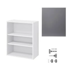 GoodHome Stevia Matt Blue Slab Wall Kitchen Cabinet (W)600mm (H)720mm 7 GoodHome Stevia Matt Blue Slab Wall Kitchen Cabinet (W)600mm (H)720mm -Goodhome goodhome stevia matt blue slab wall kitchen cabinet w 600mm h 720mm5059340702728 07c bq