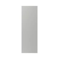 GoodHome Stevia Matt Pewter Grey Slab 70:30 Tall Larder Cabinet Door (W)500mm (H)1467mm (T)18mm