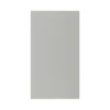 GoodHome Stevia Matt Pewter Grey Slab Highline Cabinet Door (W)400mm (H)715mm (T)18mm