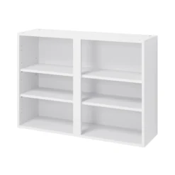 GoodHome Stevia Matt White Standard Wall Cabinet, (W)1000mm (D)338mm -Goodhome goodhome stevia matt white standard wall cabinet w 1000mm d 338mm3663602352020 34c bq