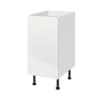 GoodHome Stevia White Base Unit, (W)400mm