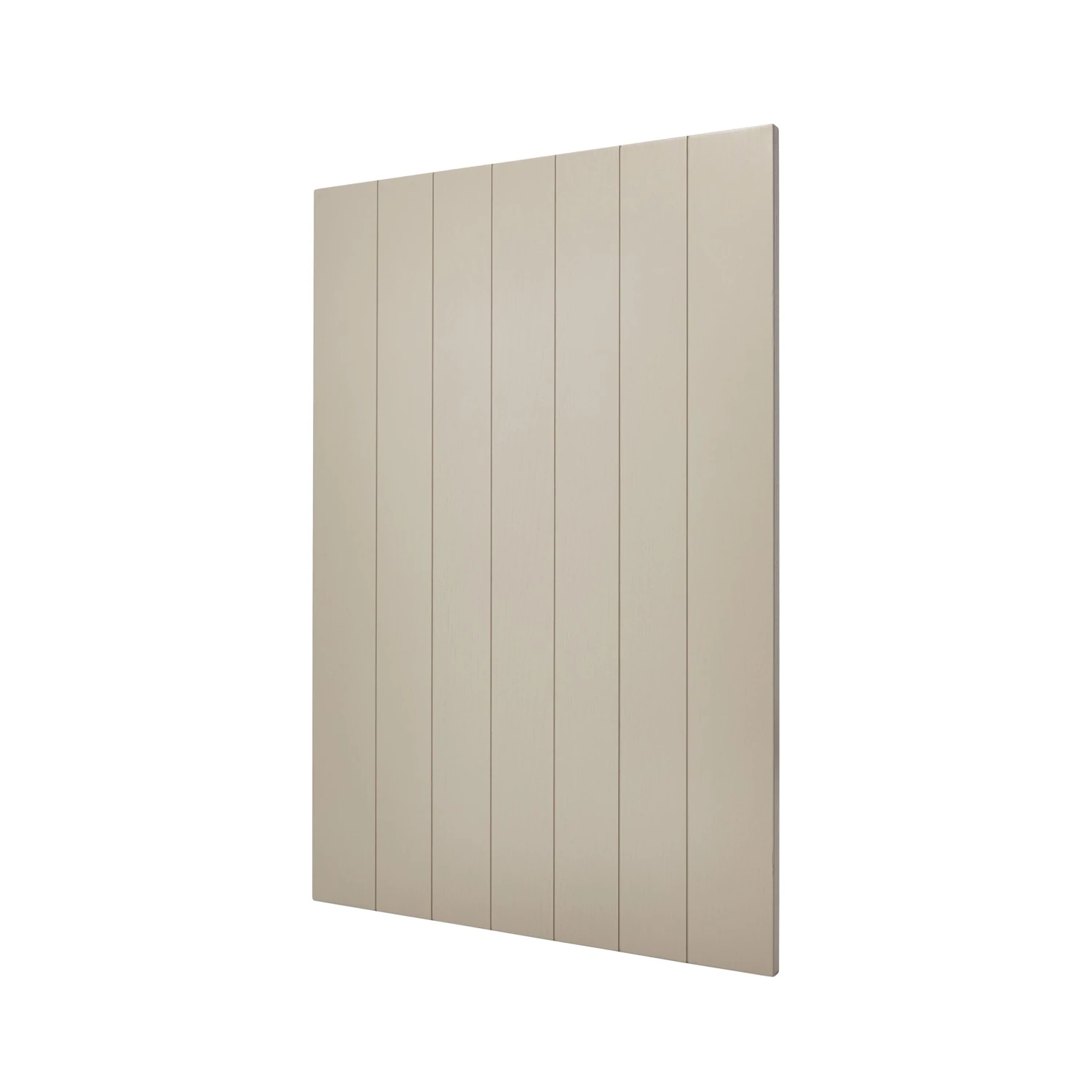 GoodHome Verbena Matt Cashmere Painted Natural Ash Shaker Standard End Panel (H)870mm (W)590mm 2 GoodHome Verbena Matt Cashmere Painted Natural Ash Shaker Standard End Panel (H)870mm (W)590mm - Image 2