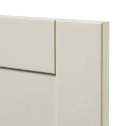 GoodHome Verbena Matt Cashmere Painted Natural Ash Shaker Tall Appliance Cabinet Door (W)600mm (H)633mm (T)20mm -Goodhome goodhome verbena matt cashmere painted natural ash shaker tall appliance cabinet door w 600mm h 633mm t 20mm3663602653936 36c bq