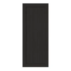 GoodHome Verbena Matt Charcoal Shaker 70:30 Tall Larder Cabinet Door (W)600mm (H)1467mm (T)20mm