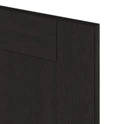GoodHome Verbena Matt Charcoal Shaker 70:30 Tall Larder Cabinet Door (W)600mm (H)1467mm (T)20mm -Goodhome goodhome verbena matt charcoal shaker 70 30 tall larder cabinet door w 600mm h 1467mm t 20mm5059340798585 37c