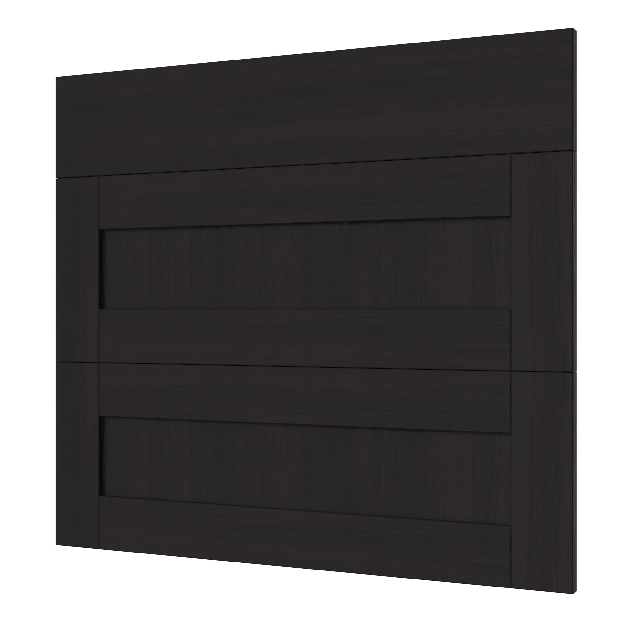 GoodHome Verbena Matt Charcoal Shaker Drawer Front (W)800mm, Pack Of 3 2 GoodHome Verbena Matt Charcoal Shaker Drawer Front (W)800mm, Pack Of 3 - Image 2