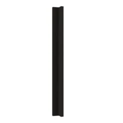GoodHome Verbena Matt Charcoal Shaker Standard Corner Post, (W)59mm (H)715mm