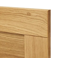 GoodHome Verbena Natural Oak Shaker Highline Cabinet Door (W)400mm (H)715mm (T)20mm -Goodhome goodhome verbena natural oak shaker highline cabinet door w 400mm h 715mm t 20mm3663602654018 36c bq