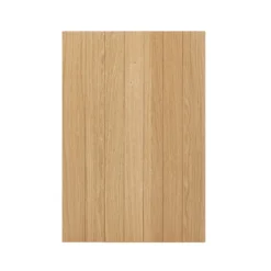 GoodHome Verbena Natural Oak Shaker Standard Clad On Base Panel (H)900mm (W)610mm
