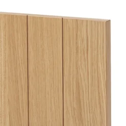 GoodHome Verbena Natural Oak Shaker Standard Clad On Base Panel (H)900mm (W)610mm -Goodhome goodhome verbena natural oak shaker standard clad on base panel h 900mm w 610mm3663602642084 36c bq