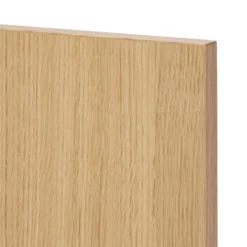 GoodHome Verbena Natural Oak Shaker Standard Clad On Base Panel (H)900mm (W)610mm -Goodhome goodhome verbena natural oak shaker standard clad on base panel h 900mm w 610mm3663602642084 37c bq